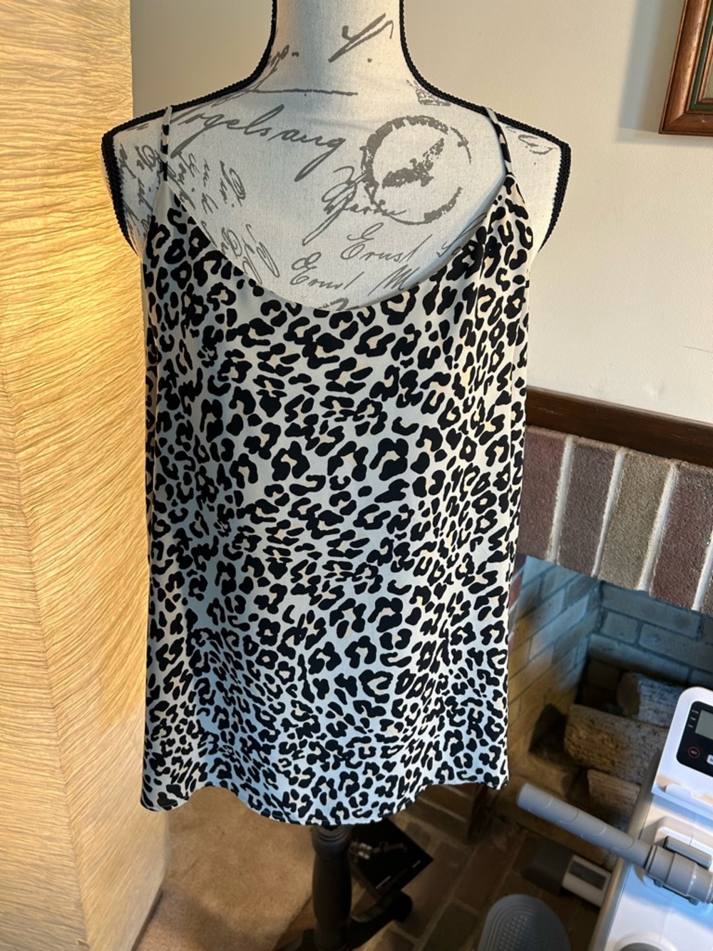 LOFT White and Black Polka Dot Blouse